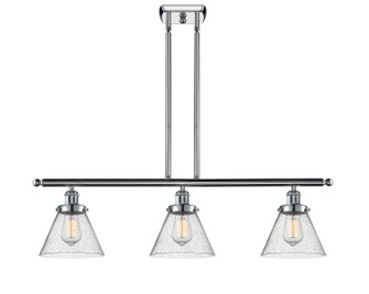 Ballston Urban Three Light Island Pendant in Polished Chrome (405|9163IPCG44)