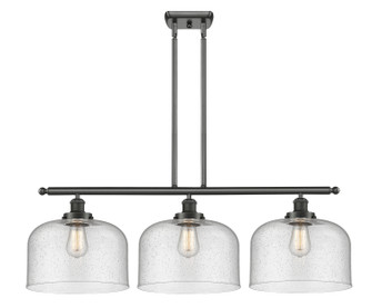 Ballston Urban Three Light Island Pendant in Oil Rubbed Bronze (405|9163IOBG74L)