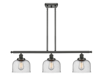 Ballston Urban Three Light Island Pendant in Oil Rubbed Bronze (405|9163IOBG74)