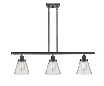 Ballston Urban Three Light Island Pendant in Oil Rubbed Bronze (405|9163IOBG62)