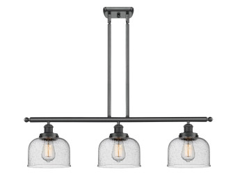 Ballston Urban Three Light Island Pendant in Matte Black (405|9163IBKG74)