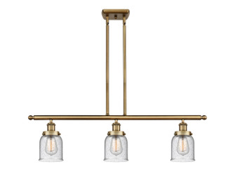 Ballston Urban Three Light Island Pendant in Brushed Brass (405|9163IBBG54)