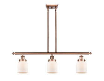 Ballston Urban Three Light Island Pendant in Antique Copper (405|9163IACG51)