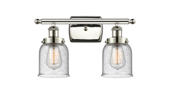 Ballston Urban Two Light Bath Vanity in Polished Nickel (405|9162WPNG54)