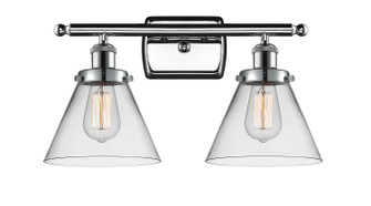 Ballston Urban Two Light Bath Vanity in Polished Chrome (405|9162WPCG42)