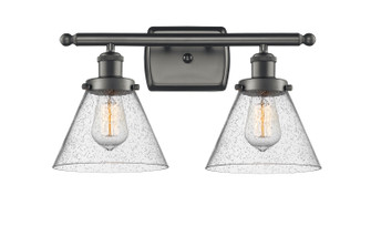 Ballston Urban Two Light Bath Vanity in Oil Rubbed Bronze (405|9162WOBG44)