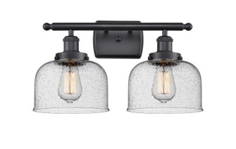 Ballston Urban Two Light Bath Vanity in Matte Black (405|9162WBKG74)