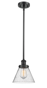 Ballston Urban One Light Mini Pendant in Matte Black (405|9161SBKG44)