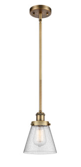 Ballston Urban LED Mini Pendant in Brushed Brass (405|9161SBBG64LED)