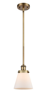 Ballston Urban One Light Mini Pendant in Brushed Brass (405|9161SBBG61)