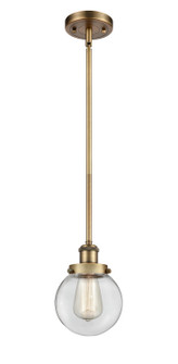 Ballston Urban One Light Mini Pendant in Brushed Brass (405|9161SBBG2026)