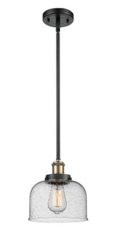 Ballston Urban One Light Mini Pendant in Black Antique Brass (405|9161SBABG74)