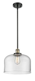 Ballston Urban LED Mini Pendant in Black Antique Brass (405|9161SBABG72LLED)