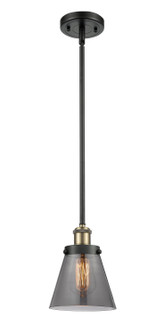 Ballston Urban One Light Mini Pendant in Black Antique Brass (405|9161SBABG63)