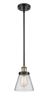Ballston Urban One Light Mini Pendant in Black Antique Brass (405|9161SBABG62)