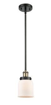 Ballston Urban LED Mini Pendant in Black Antique Brass (405|9161SBABG51LED)