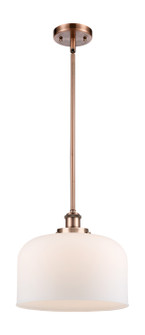 Ballston Urban LED Mini Pendant in Antique Copper (405|9161SACG71LLED)