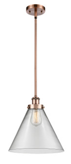 Ballston Urban LED Mini Pendant in Antique Copper (405|9161SACG42LLED)