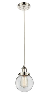 Ballston Urban One Light Mini Pendant in Polished Nickel (405|9161PPNG2026)