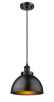 Ballston Urban LED Mini Pendant in Matte Black (405|9161PBKMFD10BKLED)