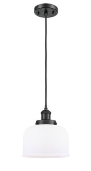 Ballston Urban LED Mini Pendant in Matte Black (405|9161PBKG71LED)