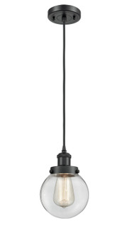 Ballston Urban One Light Mini Pendant in Matte Black (405|9161PBKG2026)