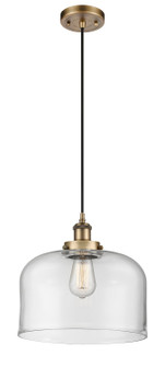 Ballston Urban One Light Mini Pendant in Brushed Brass (405|9161PBBG72L)