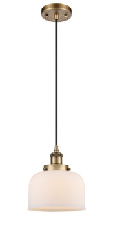 Ballston Urban One Light Mini Pendant in Brushed Brass (405|9161PBBG71)