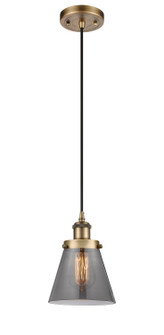 Ballston Urban One Light Mini Pendant in Brushed Brass (405|9161PBBG63)