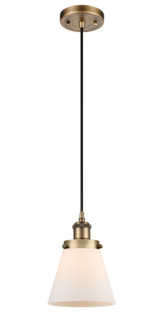 Ballston Urban One Light Mini Pendant in Brushed Brass (405|9161PBBG61)