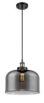 Ballston Urban One Light Mini Pendant in Black Antique Brass (405|9161PBABG73L)