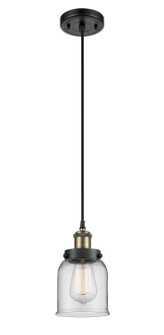 Ballston Urban LED Mini Pendant in Black Antique Brass (405|9161PBABG52LED)