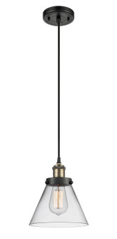 Ballston Urban LED Mini Pendant in Black Antique Brass (405|9161PBABG42LED)