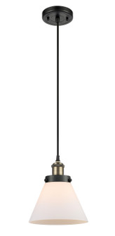 Ballston Urban LED Mini Pendant in Black Antique Brass (405|9161PBABG41LED)