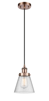Ballston Urban LED Mini Pendant in Antique Copper (405|9161PACG64LED)