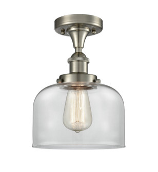 Ballston Urban One Light Semi-Flush Mount in Brushed Satin Nickel (405|9161CSNG72)