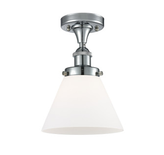 Ballston Urban One Light Semi-Flush Mount in Polished Chrome (405|9161CPCG41)