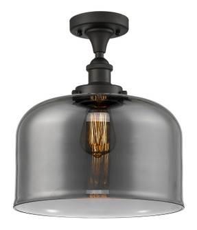 Ballston Urban One Light Semi-Flush Mount in Oil Rubbed Bronze (405|9161COBG73L)