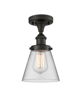Ballston Urban One Light Semi-Flush Mount in Oil Rubbed Bronze (405|9161COBG62)