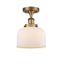 Ballston Urban One Light Semi-Flush Mount in Brushed Brass (405|9161CBBG71)