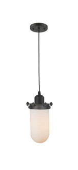 Austere One Light Mini Pendant in Oil Rubbed Bronze (405|9001POBCE231OBW)