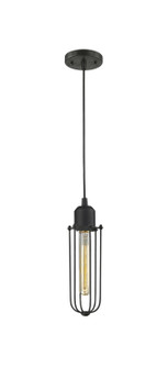 Austere One Light Mini Pendant in Oil Rubbed Bronze (405|9001POBCE225OB)