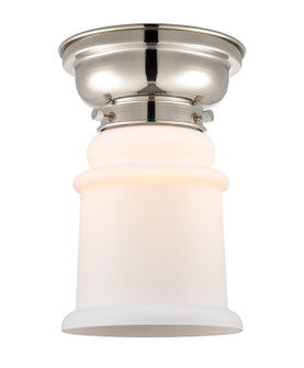 Franklin Restoration One Light Flush Mount in Polished Nickel (405|6231FPNG181)