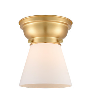 Franklin Restoration One Light Flush Mount in Oil Rubbed Bronze (405|6231FOBG64)