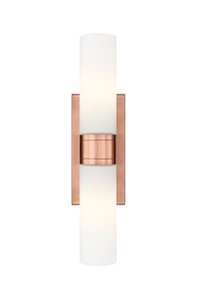 Downtown Urban LED Bath Vanity in Antique Copper (405|6172WACG6178SWH)