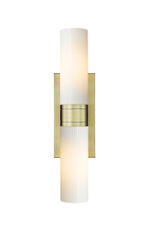 Downtown Urban LED Bath Vanity in Antique Brass (405|6172WABG6178SWH)