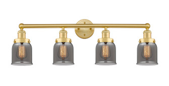 Edison Four Light Bath Vanity in Satin Gold (405|6164WSGG53)