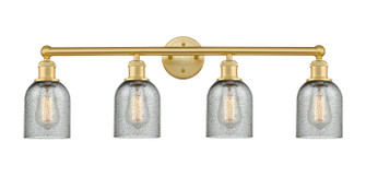 Edison Four Light Bath Vanity in Satin Gold (405|6164WSGG257)