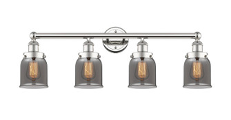 Edison Four Light Bath Vanity in Polished Nickel (405|6164WPNG53)