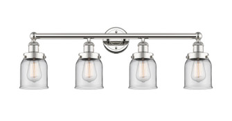 Edison Four Light Bath Vanity in Polished Nickel (405|6164WPNG52)